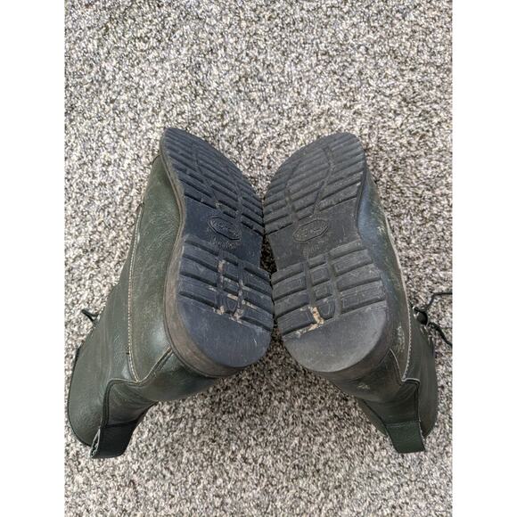 Green Leather Gore-Tex Lined Work Hunting Boots Thinsulate Mens Size 10 D - Picture 5 of 8